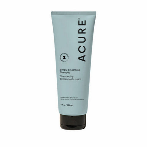 Acure, Simply Smoothing Shampoo, Coconut Water & Marula Oil 8 Oz