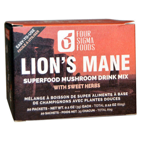 Organic Elixir Lions Mane Mush 20 Count by Four Sigma Foods  Inc