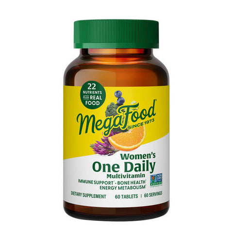 MegaFood, Women���s One Daily Multivitamins, 60 Tabs