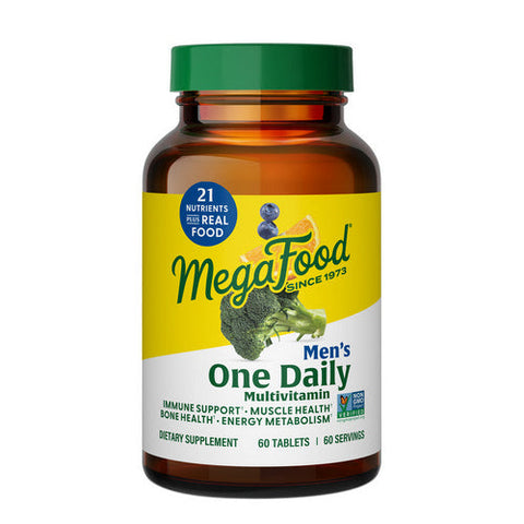 MegaFood, Men���s One Daily Multivitamin, 60 Tabs
