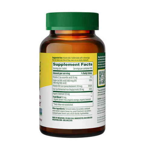 MegaFood, Blood Builder, 180 Tabs
