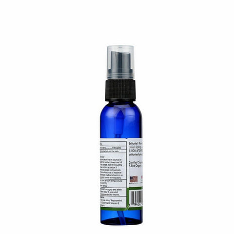 Brittaine's Thyme, Organic Hand Sanitizer Rosemary Peppermint, 2 Oz