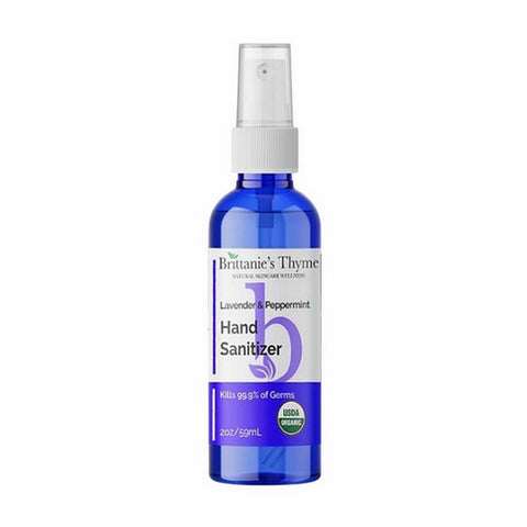Brittaine's Thyme, Organic Hand Sanitizer, Lavender 2 Oz
