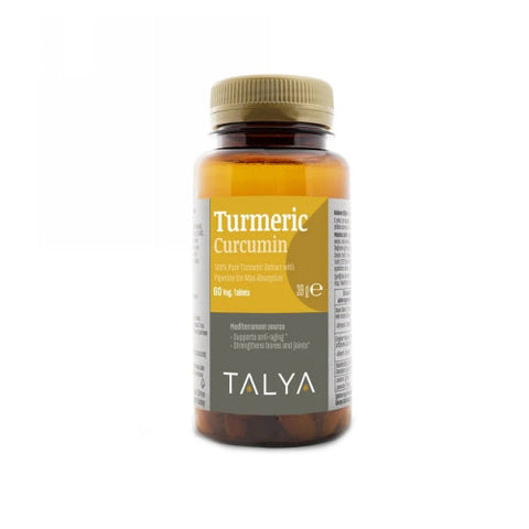 Turmeric 60 Veg Caps by Talya