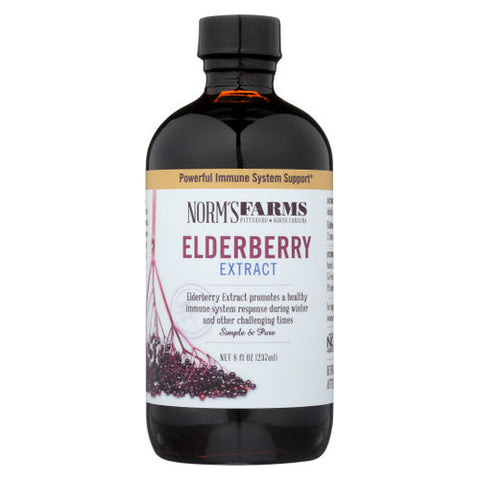 Elderberry Extract 8 Oz by Norms Farms