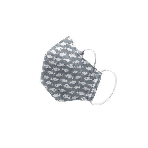 Reusable Children Face Mask Fish 1 Count by Green Sprouts
