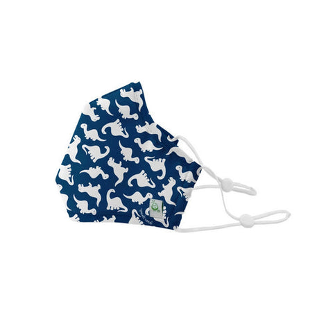 Reusable Children Face Mask Dino 1 Count by Green Sprouts