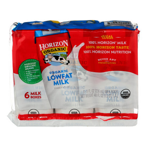 Horizon Organic Milk, Milk, 48 Oz(Case Of 3)