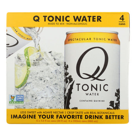 Tonic Water  Pack Case of 6 X 30 Oz by Q Tonic