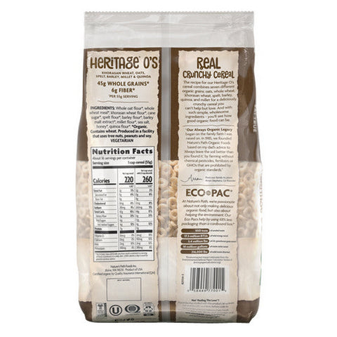 Natures Path, Organic Heritage O's Cereal, 32 Oz(Case Of 6)