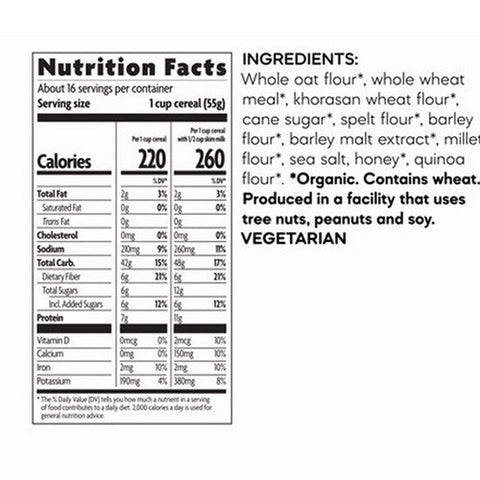 Natures Path, Organic Heritage O's Cereal, 32 Oz(Case Of 6)
