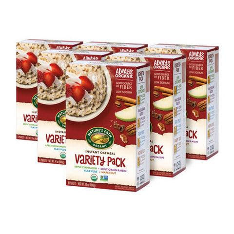 Natures Path, Organic Instant Oatmeal Variety Pack, 14 Oz