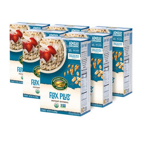 Natures Path, Organic Flax Plus Instant Oatmeal, 14 Oz