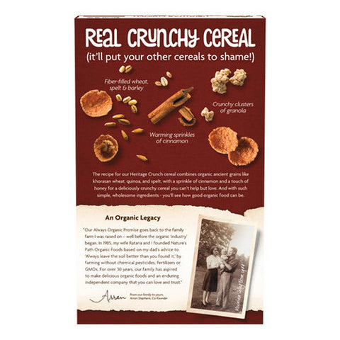 Natures Path, Organic Heritage Crunch, 14 Oz(Case Of 12)