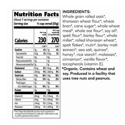 Natures Path, Organic Heritage Crunch, 14 Oz(Case Of 12)