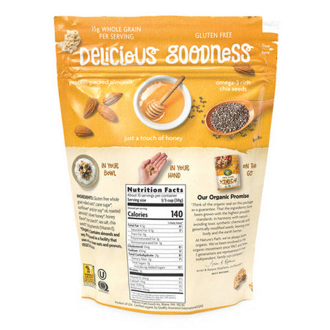 Natures Path, Organic Honey Almond Granola, 11 Oz(Case Of 8)