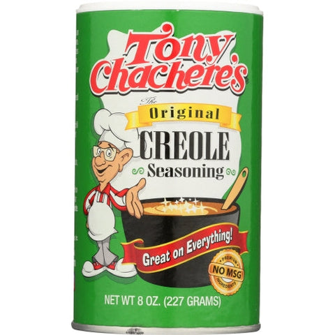 Tony Chachere's, Ssnng Creole, Case of 6 X 8 Oz