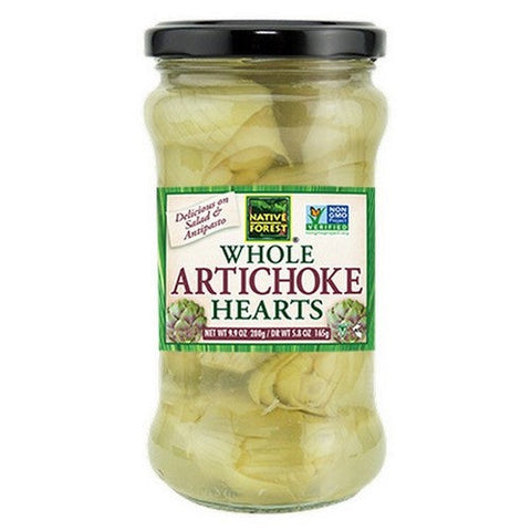 Native Forest, Whole Artichoke Hearts, 9.9 Oz(Case Of 6)