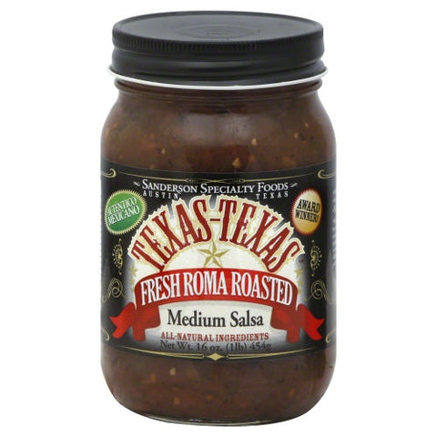 Texas Texas, Salsa Roasted Addiction, 16 Oz(Case Of 6)