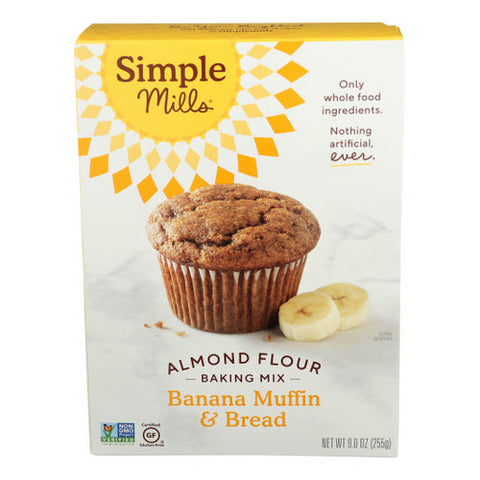 Simple Mills, Banana Muffin And Bread Mix, 9 Oz(Case Of 6)