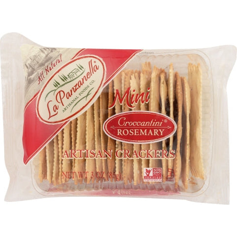 La Panzanella, Croccantini Rsmry Mini, 3 Oz(Case Of 12)