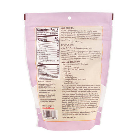 Bobs Red Mill, Cornstarch, 18 Oz(Case Of 4)