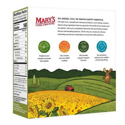 Mary's Gone Crackers, Cracker Rosemary, 5 Oz(Case Of 6)