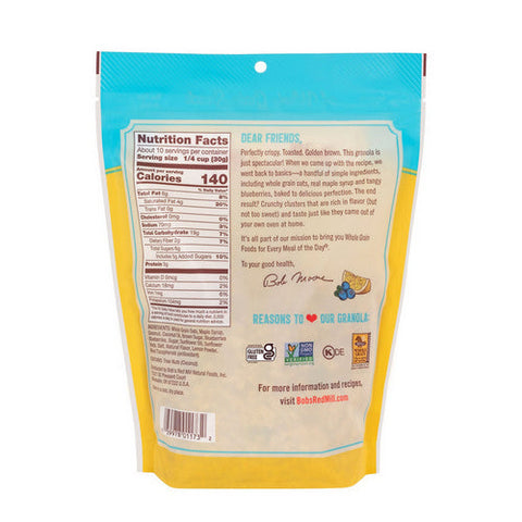 Bobs Red Mill, Homestyle Granola Lemon Blueberry, 11 Oz(Case Of 6)
