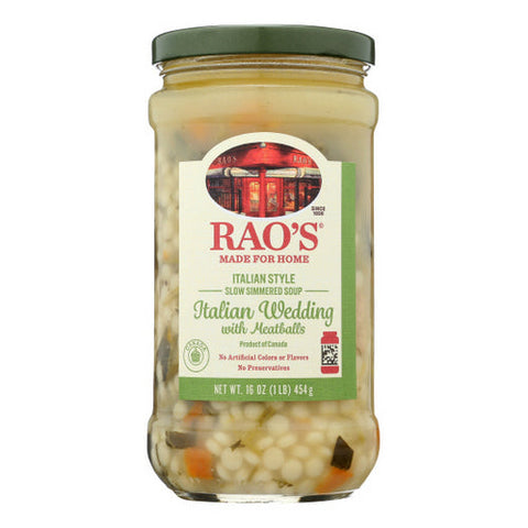 Rao's, Specialty Food Soup Italian Wedding, 16 Oz