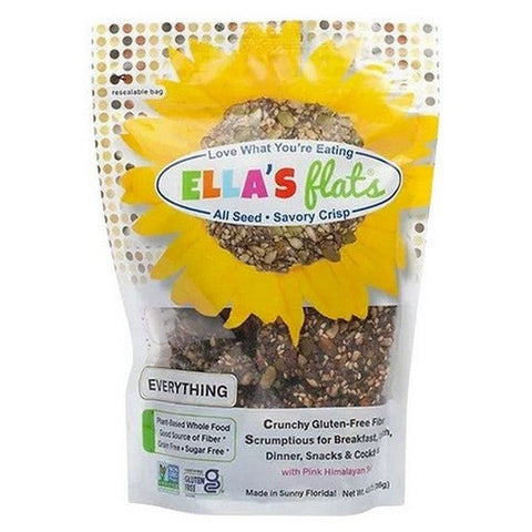Ellas Flats, Crackers Sesame, 4.8 Oz