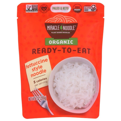 Miracle Care, Fettucchine Rte Noodle, 7 Oz(Case Of 6)