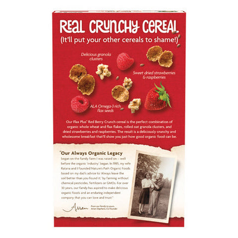 Natures Path, Organic Flax Plus Red Berry Crunch, 10.6 Oz(Case Of 12)