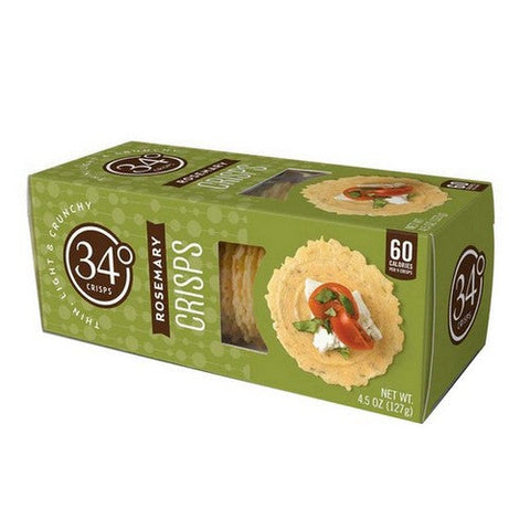 34 Degrees, Crispb Read Rosemary, 4.5 Oz(Case Of 12)