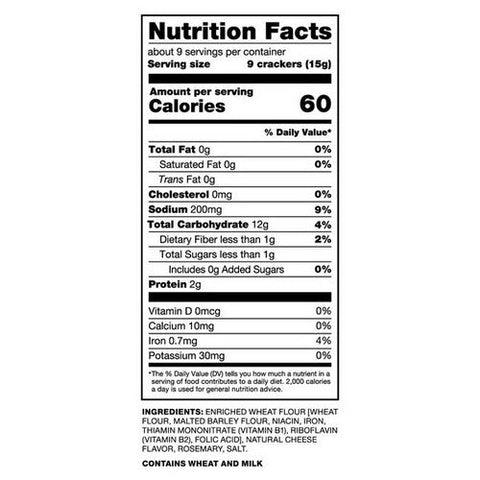 34 Degrees, Crispb Read Rosemary, 4.5 Oz(Case Of 12)