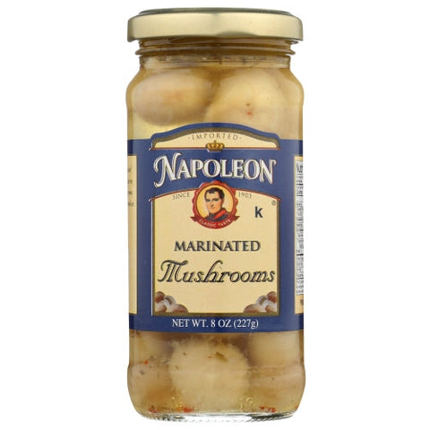 Napoleon Co, Mushroom Marinated, 8 Oz(Case Of 12)