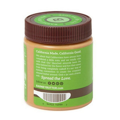 Barney Butter, Nut Bttr Almnd Crnchy, 10 Oz(Case Of 6)