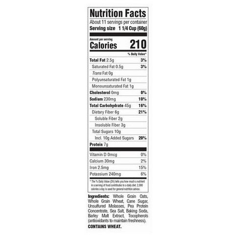 Barbara's, Cereal Mrnng Oat Crunch Orig, 14 Oz(Case Of 12)