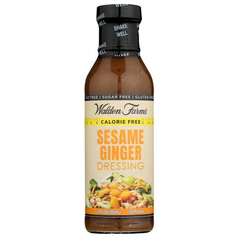 Walden Farms, Sesame Ginger Dressing, 12 Oz(Case Of 6)