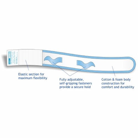 McKesson, Heel Protector, 1 Each, Black / Blue