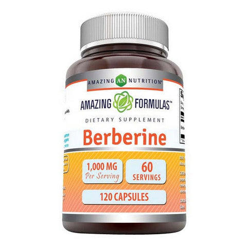 Amazing Nutrition, Amazing Formulas Berberine, 500 mg, 120 Caps