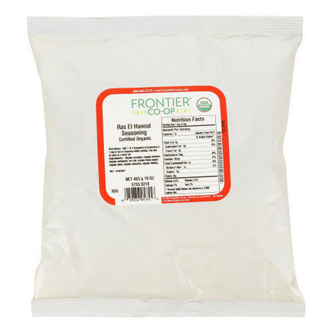 Frontier Coop, Organic Ras El Hanout Seasoning, 16 Oz