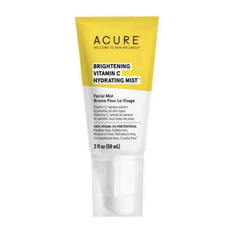 Acure, Brightening Vitamin C Superfine Mist, 2 Oz