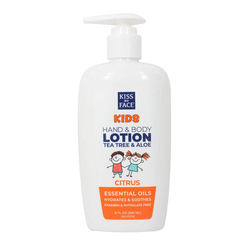 Kiss My Face, Kids Hand & Body Lotion Citrus, 9 Oz