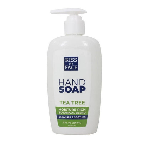 Kiss My Face, Tea Tree Moisture Hand Soap, 9 Oz