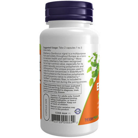 Now Foods, ElderMune, 90 Veg Caps