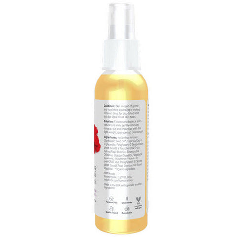 Now Foods, Soothing Rose Facial Cleansing Oil, 4 Oz