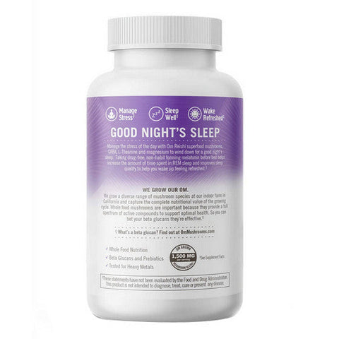 Om Mushrooms, Sleep Mushroom Capsules, 90 Caps