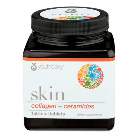 Youtheory, Skin Collagen+Ceramides, 150 Tabs