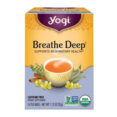 Yogi, Yogi Tea- Breathe Deep, 16 Bags