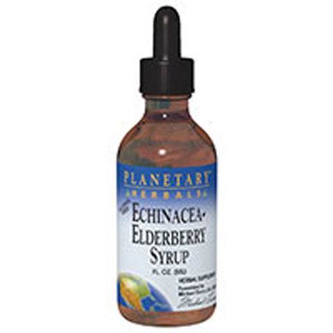 Planetary Herbals, Echinacea-Elderberry Syrup, 8 fl oz